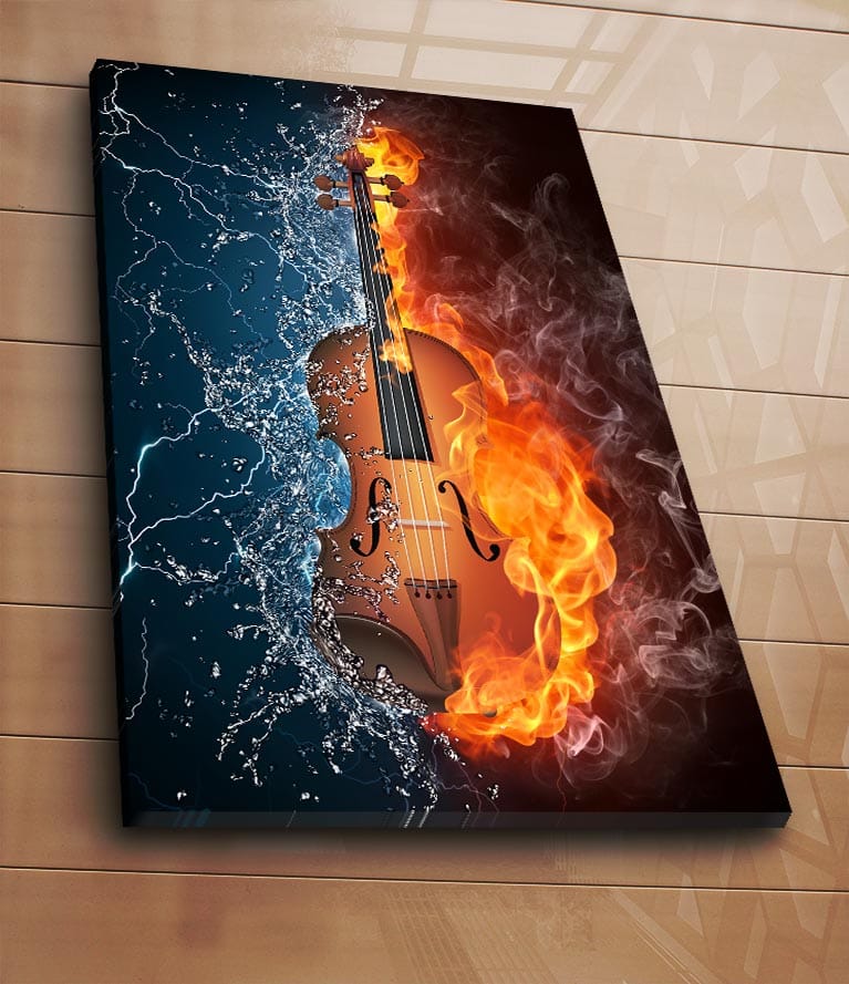 Dekorativ Canvasbilde 70x100 cm - Flerfarget - Innredning - Bilder & kunst - Lerretsbilder