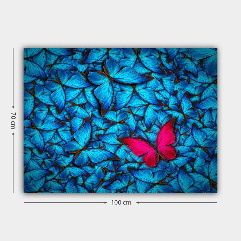 Dekorativ Canvasbilde 70x100 cm - Flerfarget - Innredning - Bilder & kunst - Lerretsbilder