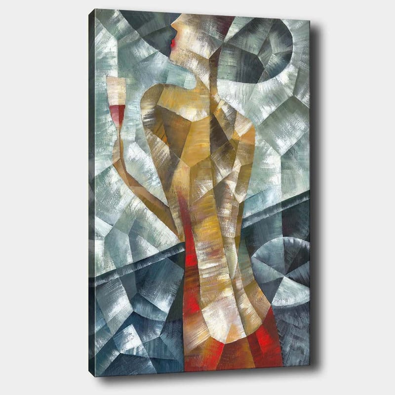 Dekorativ Canvasbilde 70x100 cm - Flerfarget - Innredning - Bilder & kunst - Lerretsbilder