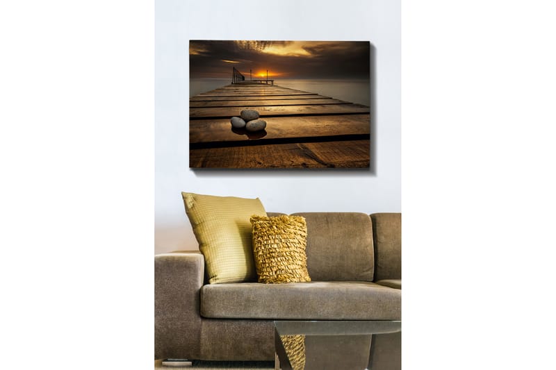 Dekorativ Canvasbilde 70x100 cm - Flerfarget - Innredning - Bilder & kunst - Lerretsbilder