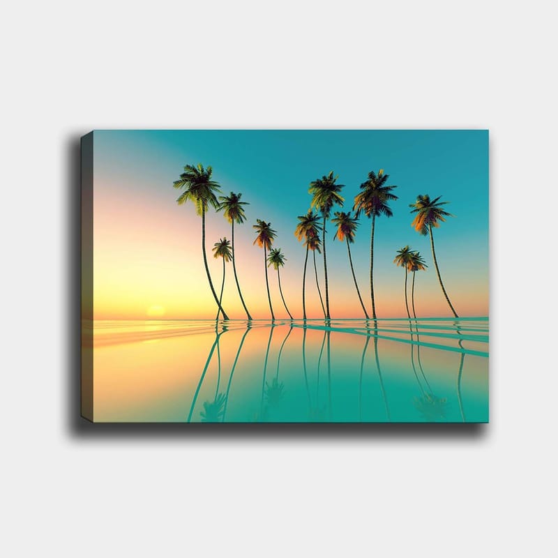 Dekorativ Canvasbilde 70x100 cm - Flerfarget - Innredning - Bilder & kunst - Lerretsbilder