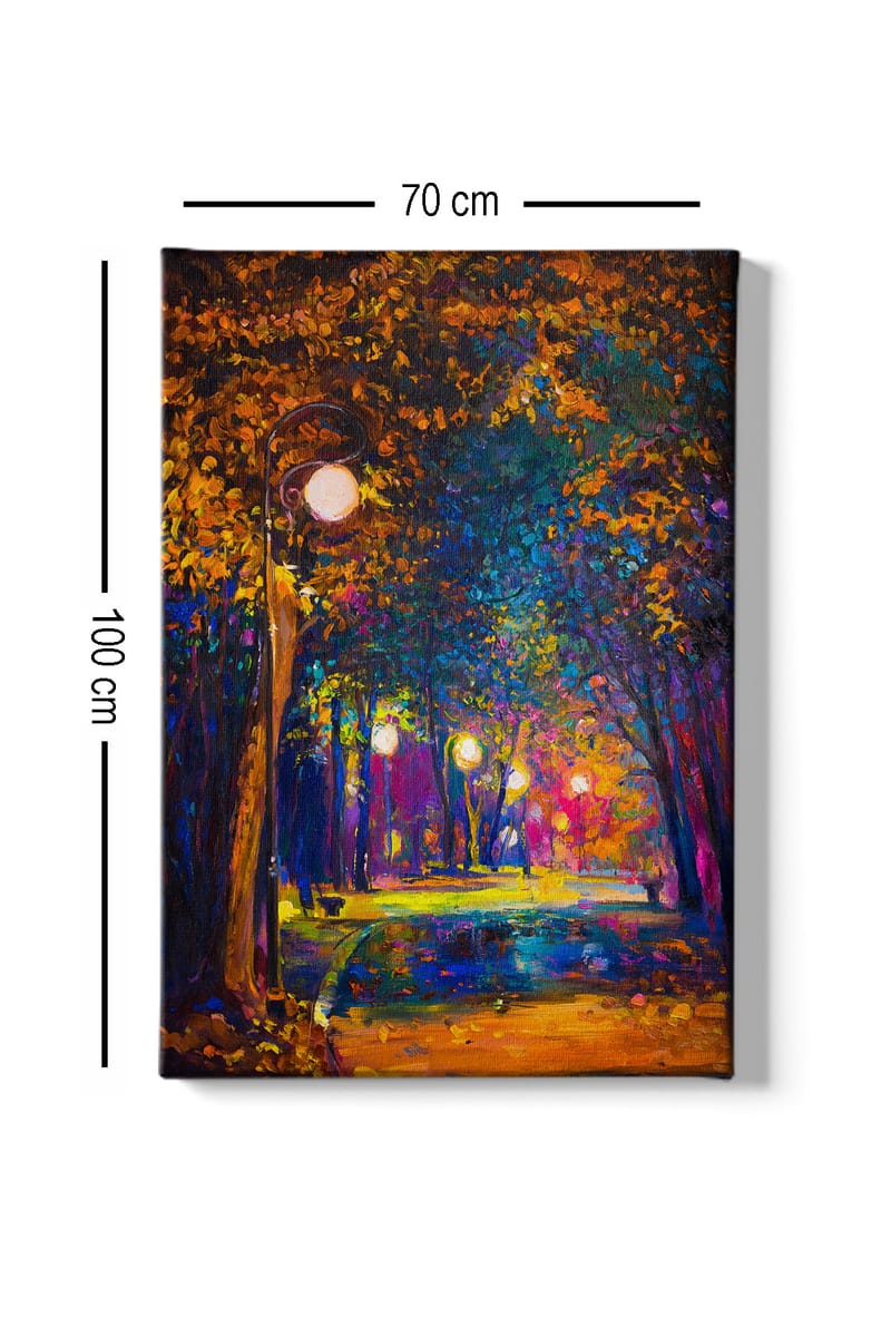 Dekorativ Canvasbilde 70x100 cm - Flerfarget - Innredning - Bilder & kunst - Lerretsbilder
