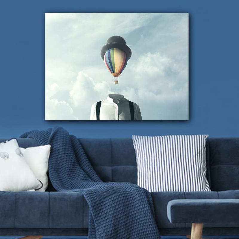 Dekorativ Canvasbilde 70x100 cm - Flerfarget - Innredning - Bilder & kunst - Lerretsbilder