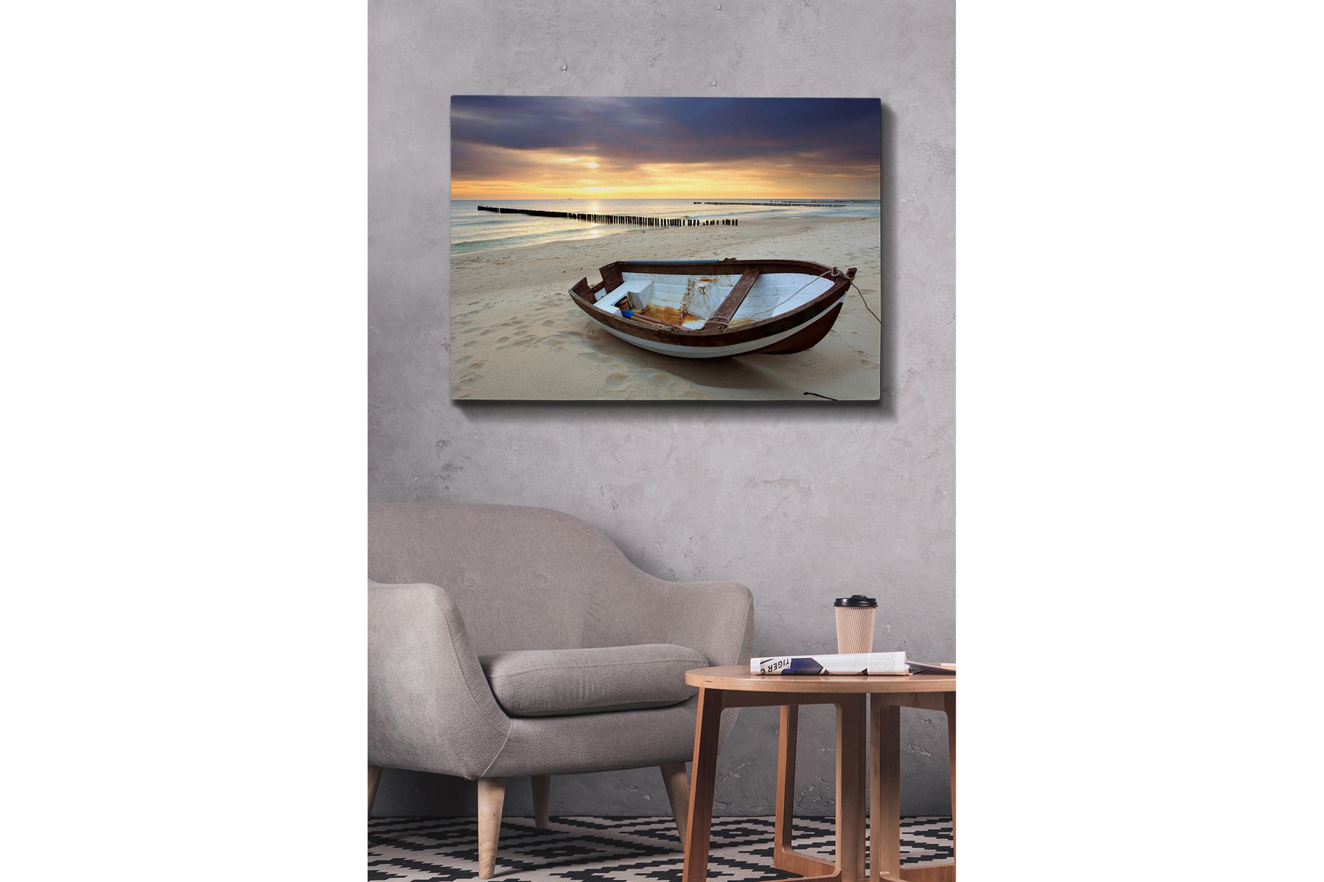 Dekorativ Canvasbilde 70x100 cm - Flerfarget - Innredning - Bilder & kunst - Lerretsbilder
