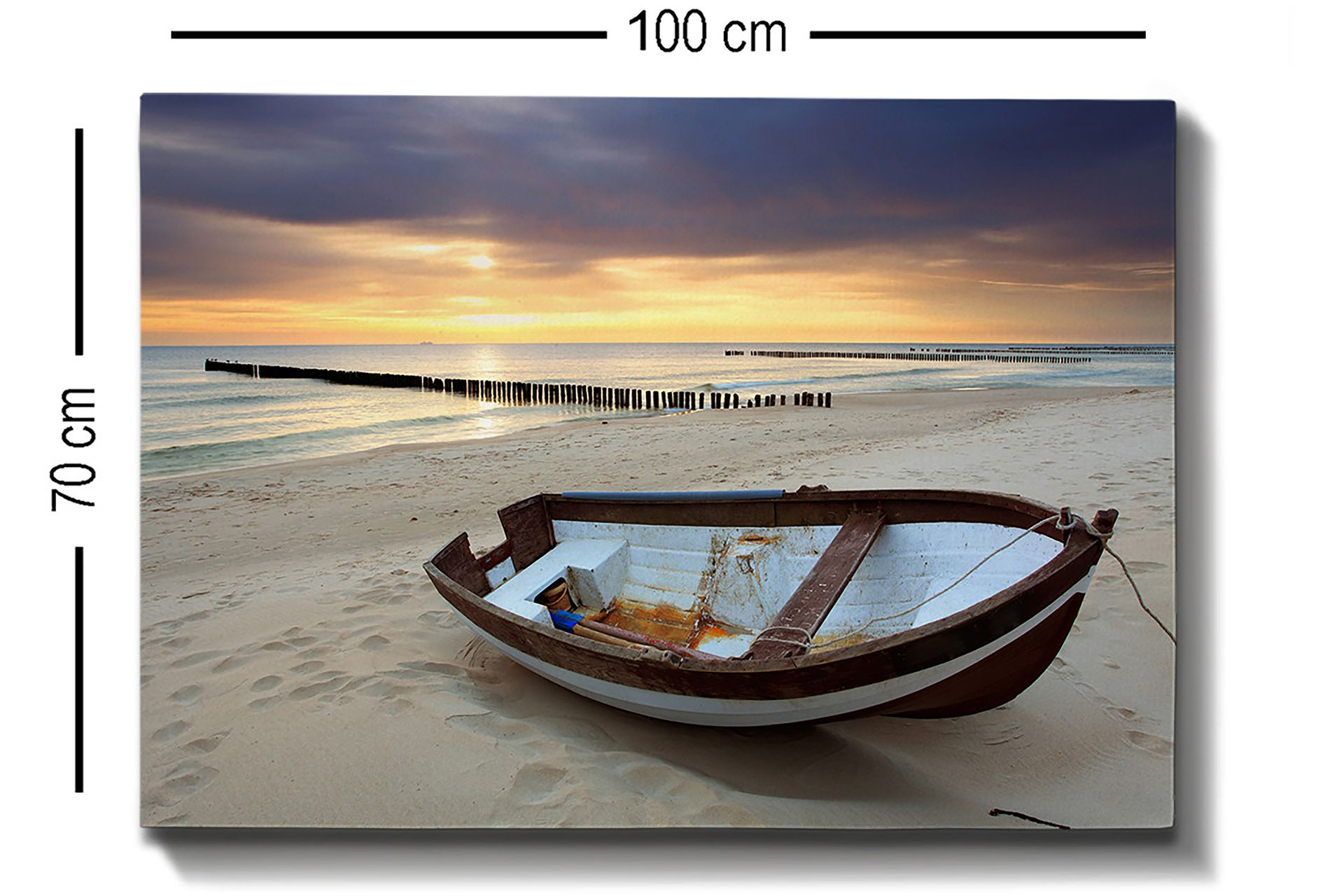 Dekorativ Canvasbilde 70x100 cm - Flerfarget - Innredning - Bilder & kunst - Lerretsbilder