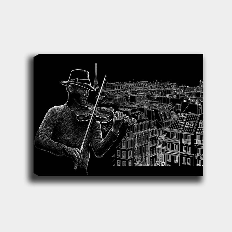 Dekorativ Canvasbilde 70x100 cm - Flerfarget - Innredning - Bilder & kunst - Lerretsbilder