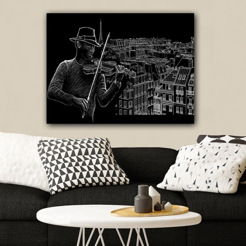 Dekorativ Canvasbilde 70x100 cm - Flerfarget - Innredning - Bilder & kunst - Lerretsbilder