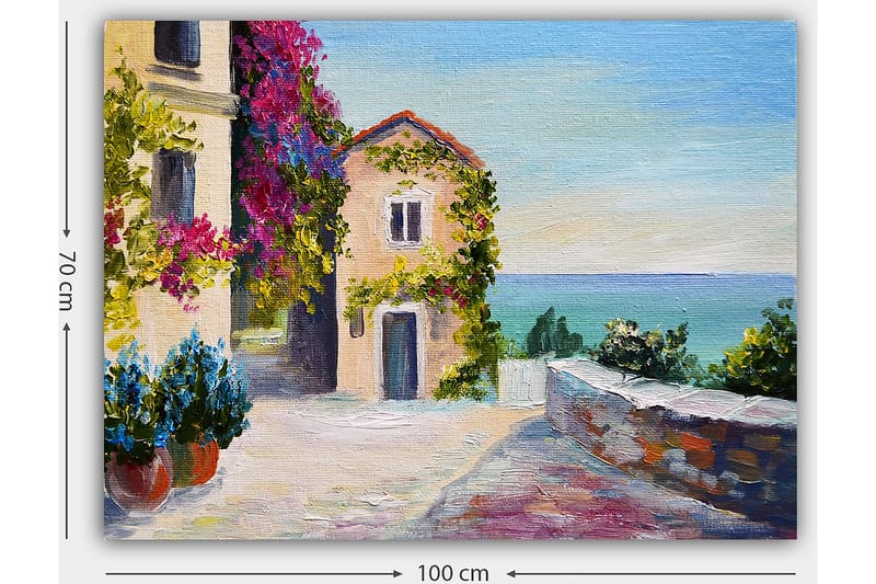 Dekorativ Canvasbilde 70x100 cm - Flerfarget - Innredning - Bilder & kunst - Lerretsbilder