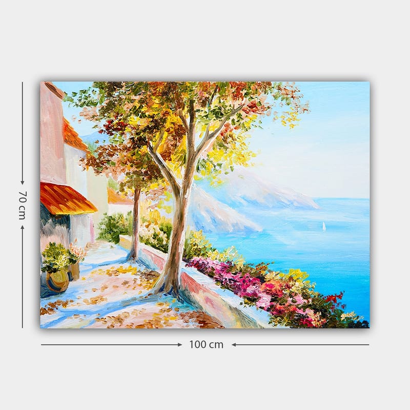 Dekorativ Canvasbilde 70x100 cm - Flerfarget - Innredning - Bilder & kunst - Lerretsbilder