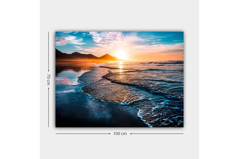 Dekorativ Canvasbilde 70x100 cm - Flerfarget - Innredning - Bilder & kunst - Lerretsbilder