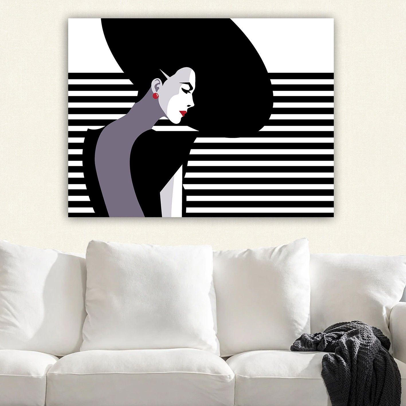 Dekorativ Canvasbilde 70x100 cm - Flerfarget - Innredning - Bilder & kunst - Lerretsbilder