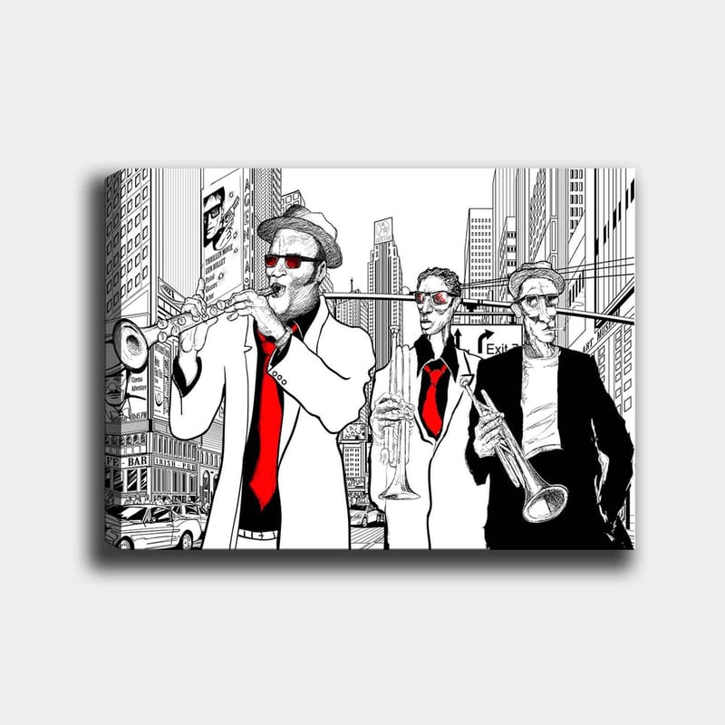 Dekorativ Canvasbilde 70x100 cm - Flerfarget - Innredning - Bilder & kunst - Lerretsbilder