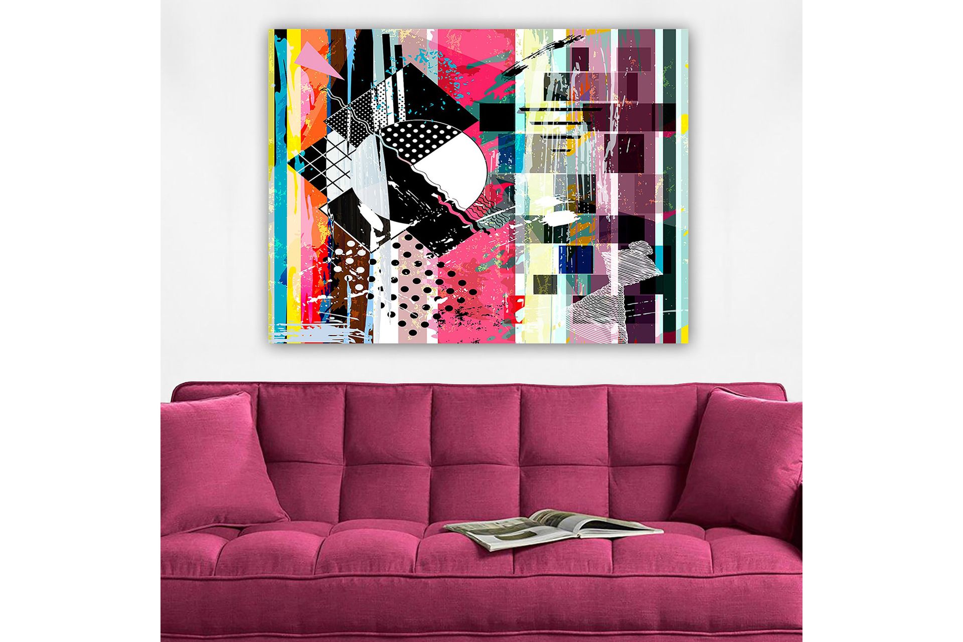 Dekorativ Canvasbilde 70x100 cm - Flerfarget - Innredning - Bilder & kunst - Lerretsbilder