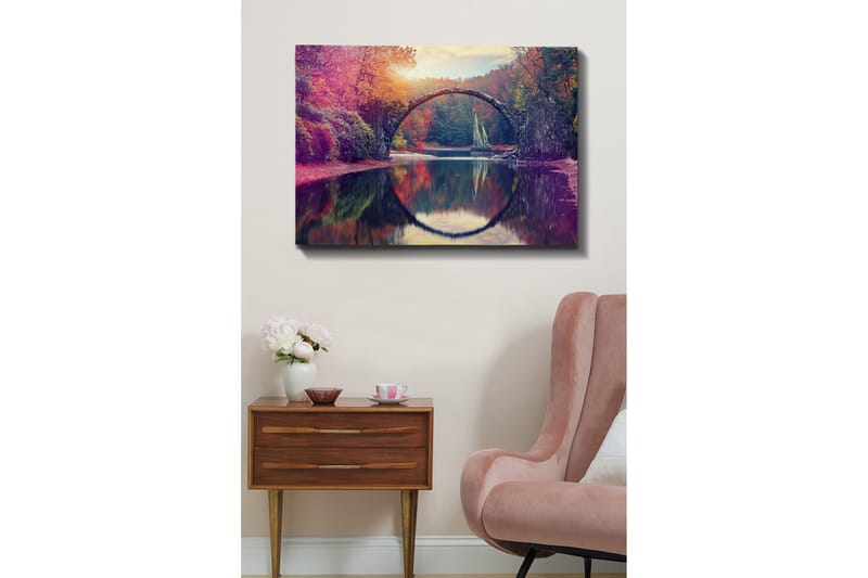 Dekorativ Canvasbilde 70x100 cm - Flerfarget - Innredning - Bilder & kunst - Lerretsbilder
