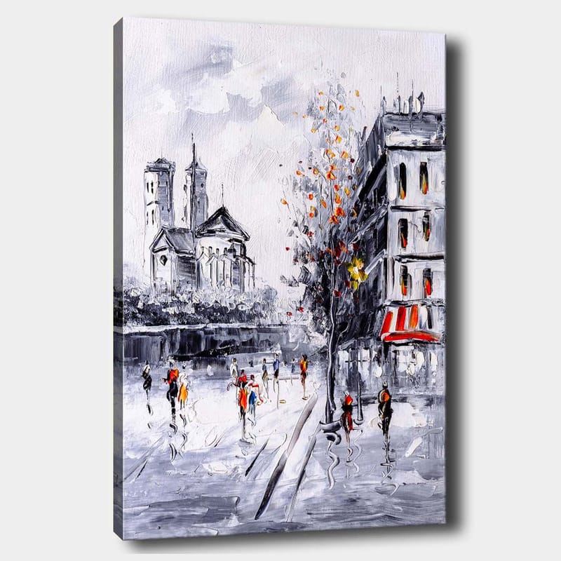 Dekorativ Canvasbilde 70x100 cm - Flerfarget - Innredning - Bilder & kunst - Lerretsbilder