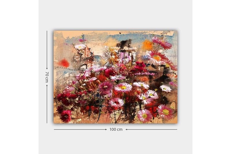 Dekorativ Canvasbilde 70x100 cm - Flerfarget - Innredning - Bilder & kunst - Lerretsbilder