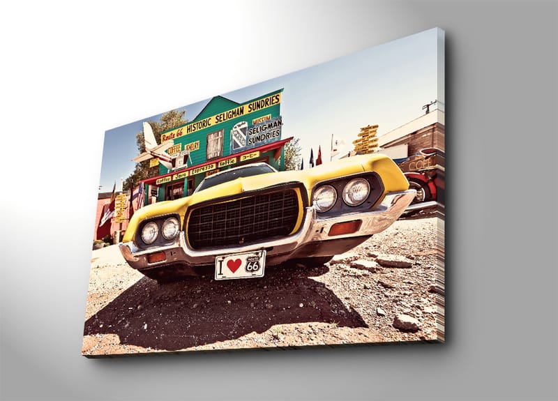Dekorativ Canvasbilde 70x100 cm - Flerfarget - Innredning - Bilder & kunst - Lerretsbilder