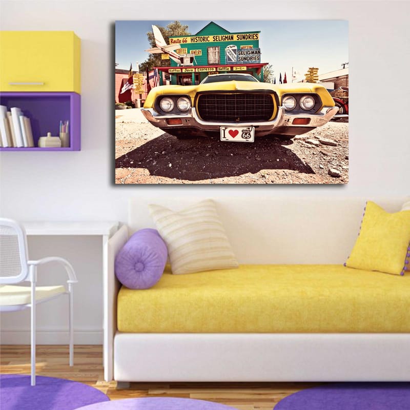 Dekorativ Canvasbilde 70x100 cm - Flerfarget - Innredning - Bilder & kunst - Lerretsbilder