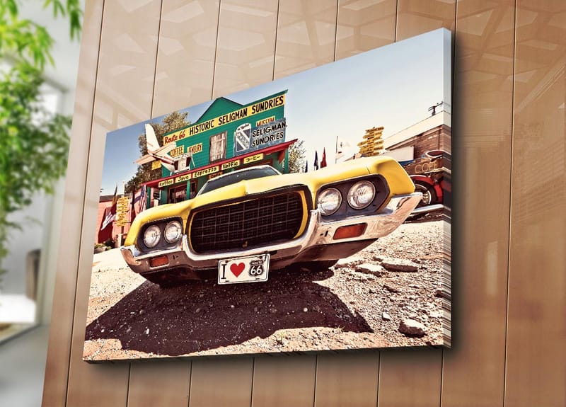Dekorativ Canvasbilde 70x100 cm - Flerfarget - Innredning - Bilder & kunst - Lerretsbilder