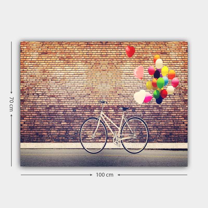 Dekorativ Canvasbilde 70x100 cm - Flerfarget - Innredning - Bilder & kunst - Lerretsbilder