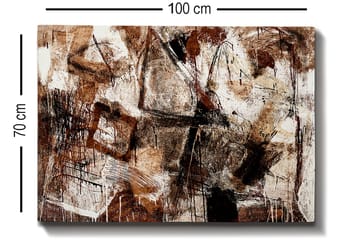 Dekorativ Canvasbilde 70x100 cm - Flerfarget - Innredning - Bilder & kunst - Lerretsbilder