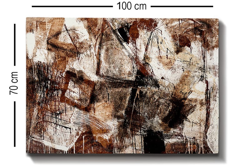 Dekorativ Canvasbilde 70x100 cm - Flerfarget - Innredning - Bilder & kunst - Lerretsbilder