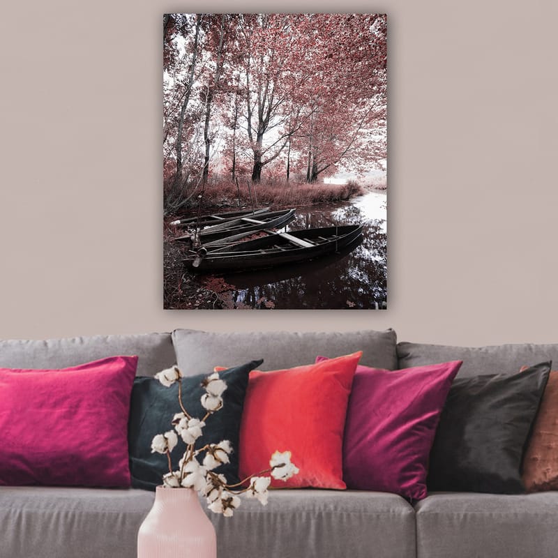 Dekorativ Canvasbilde 70x100 cm - Flerfarget - Innredning - Bilder & kunst - Lerretsbilder