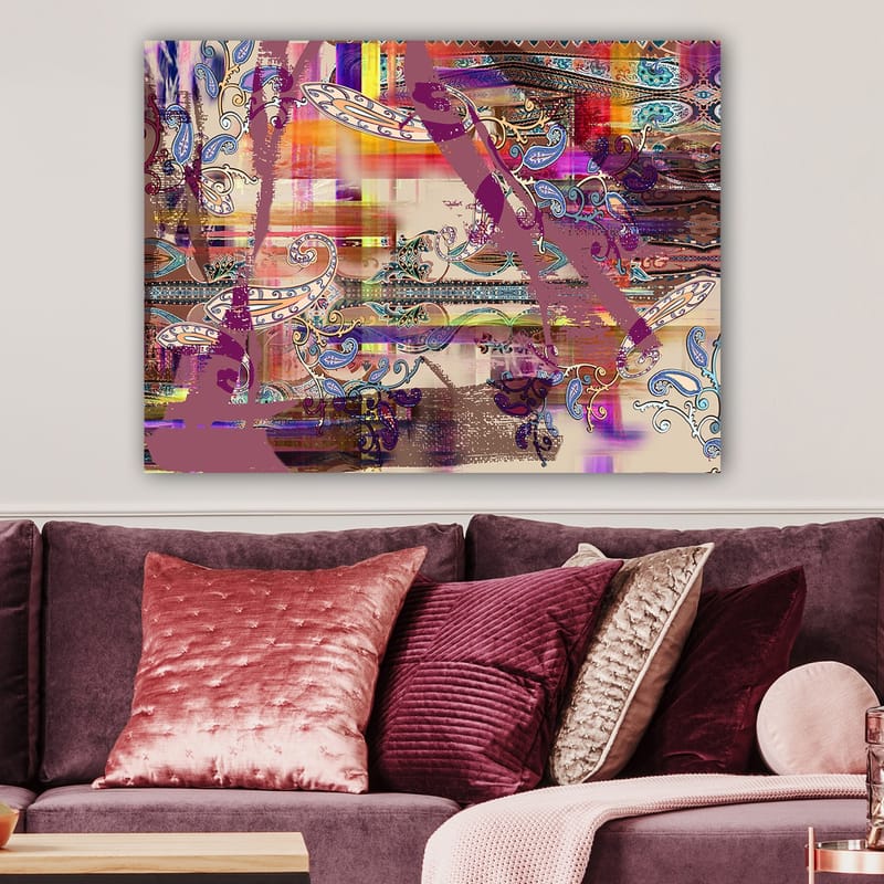 Dekorativ Canvasbilde 70x100 cm - Flerfarget - Innredning - Bilder & kunst - Lerretsbilder