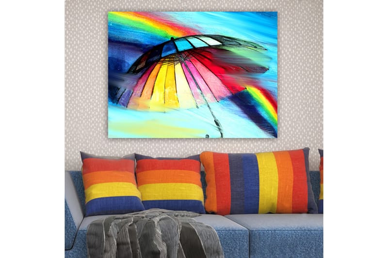 Dekorativ Canvasbilde 70x100 cm - Flerfarget - Innredning - Bilder & kunst - Lerretsbilder