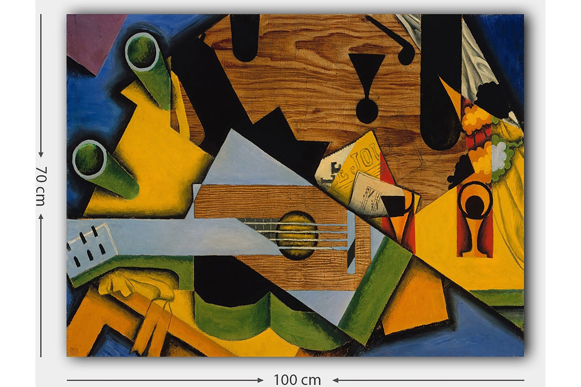 Dekorativ Canvasbilde 70x100 cm - Flerfarget - Innredning - Bilder & kunst - Lerretsbilder