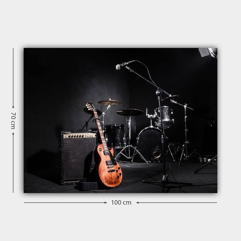 Dekorativ Canvasbilde 70x100 cm - Flerfarget - Innredning - Bilder & kunst - Lerretsbilder
