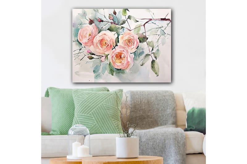 Dekorativ Canvasbilde 70x100 cm - Flerfarget - Innredning - Bilder & kunst - Lerretsbilder