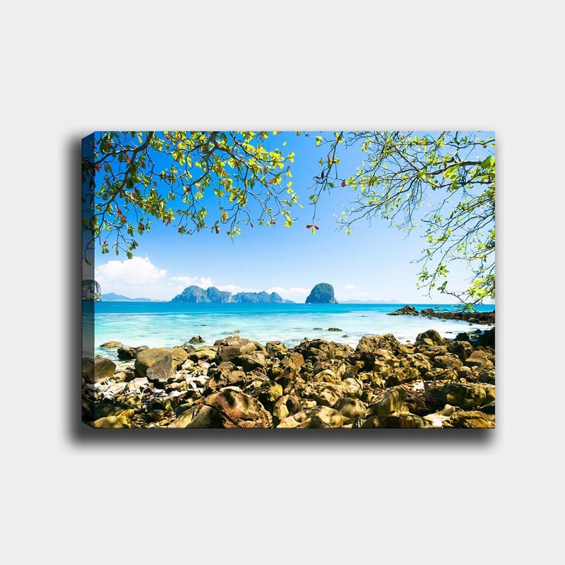 Dekorativ Canvasbilde 70x100 cm - Flerfarget - Innredning - Bilder & kunst - Lerretsbilder