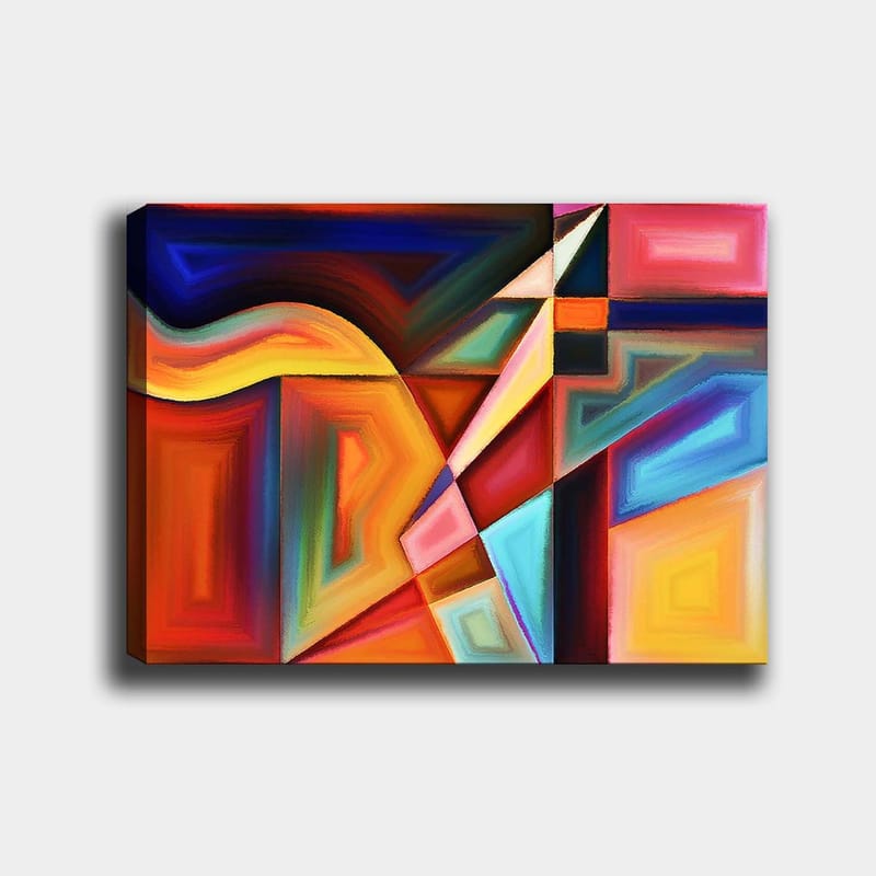 Dekorativ Canvasbilde 70x100 cm - Flerfarget - Innredning - Bilder & kunst - Lerretsbilder