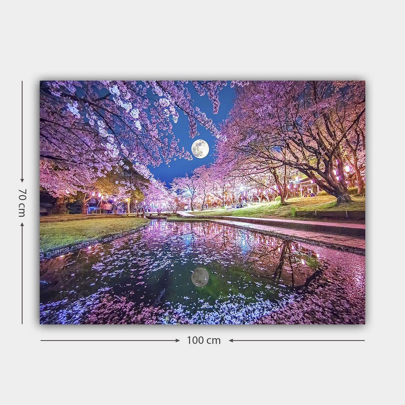 Dekorativ Canvasbilde 70x100 cm - Flerfarget - Innredning - Bilder & kunst - Lerretsbilder
