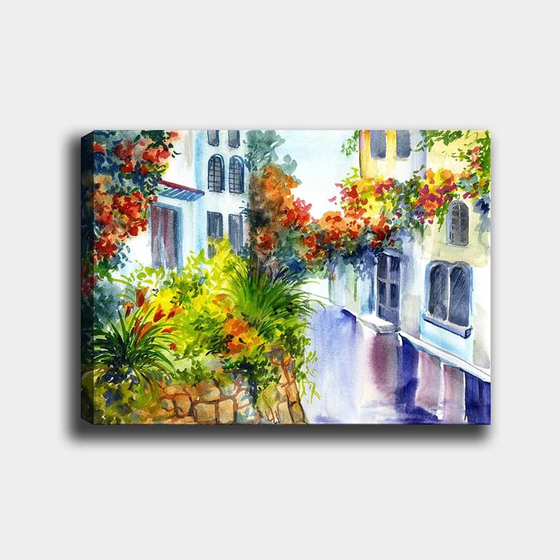 Dekorativ Canvasbilde 70x100 cm - Flerfarget - Innredning - Bilder & kunst - Lerretsbilder