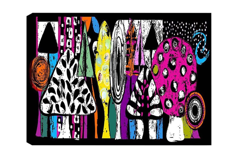 Dekorativ Canvasbilde 70x100 cm - Flerfarget - Innredning - Bilder & kunst - Lerretsbilder