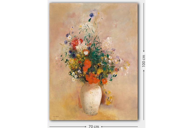 Dekorativ Canvasbilde 70x100 cm - Flerfarget - Innredning - Bilder & kunst - Lerretsbilder