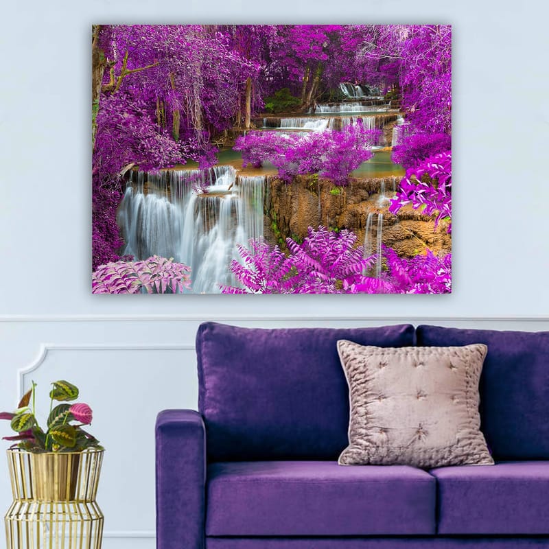 Dekorativ Canvasbilde 70x100 cm - Flerfarget - Innredning - Bilder & kunst - Lerretsbilder