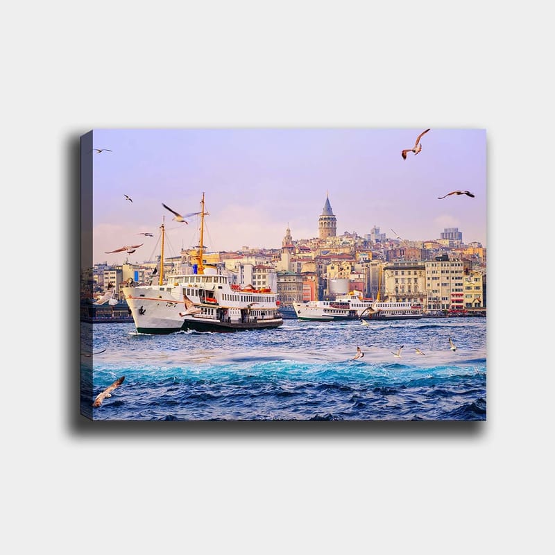 Dekorativ Canvasbilde 70x100 cm - Flerfarget - Innredning - Bilder & kunst - Lerretsbilder