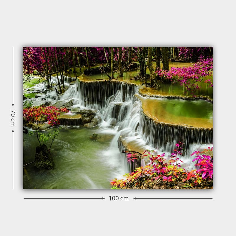 Dekorativ Canvasbilde 70x100 cm - Flerfarget - Innredning - Bilder & kunst - Lerretsbilder