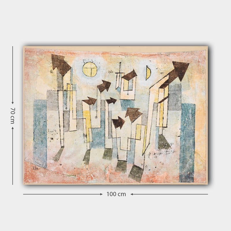 Dekorativ Canvasbilde 70x100 cm - Flerfarget - Innredning - Bilder & kunst - Lerretsbilder