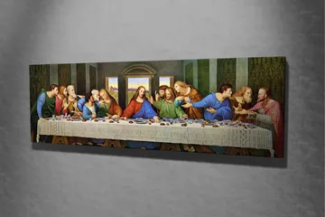 Dekorativ Canvasbilde - Flerfarget - Innredning - Bilder & kunst - Lerretsbilder