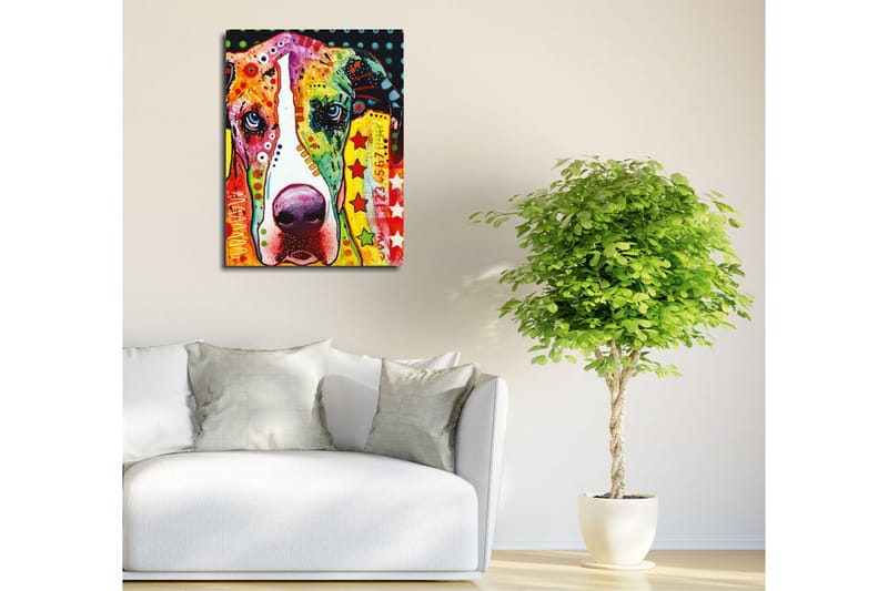 Dekorativ Canvasbilde - Flerfarget - Innredning - Bilder & kunst - Lerretsbilder