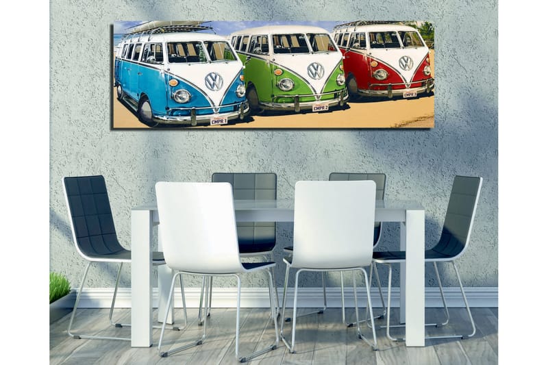 Dekorativ Canvasbilde - Flerfarget - Innredning - Bilder & kunst - Lerretsbilder