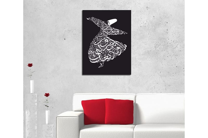 Dekorativ Canvasbilde - Flerfarget - Innredning - Bilder & kunst - Lerretsbilder
