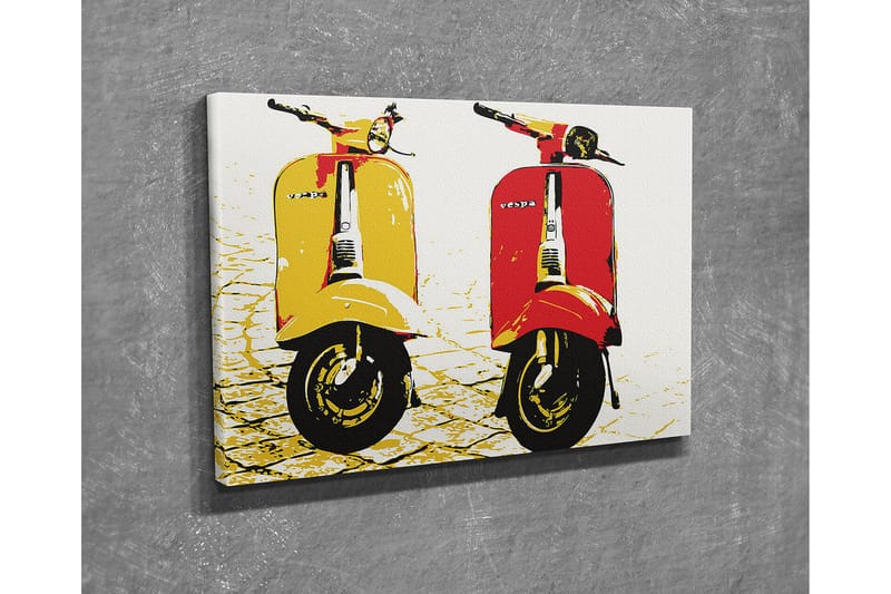 Dekorativ Canvasbilde - Flerfarget - Innredning - Bilder & kunst - Lerretsbilder
