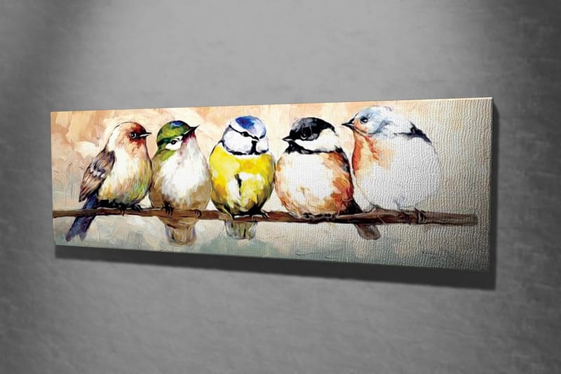 Dekorativ Canvasbilde - Flerfarget - Innredning - Bilder & kunst - Lerretsbilder