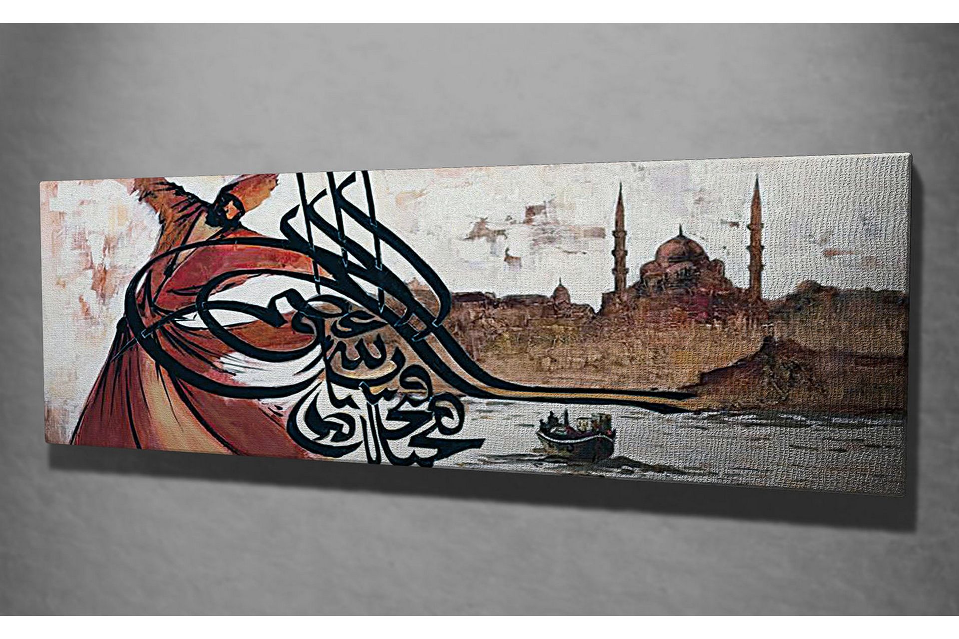 Dekorativ Canvasbilde - Flerfarget - Innredning - Bilder & kunst - Lerretsbilder