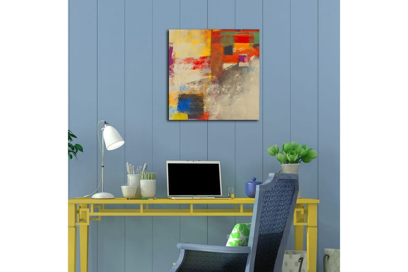 Dekorativ Canvasbilde - Flerfarget - Innredning - Bilder & kunst - Lerretsbilder